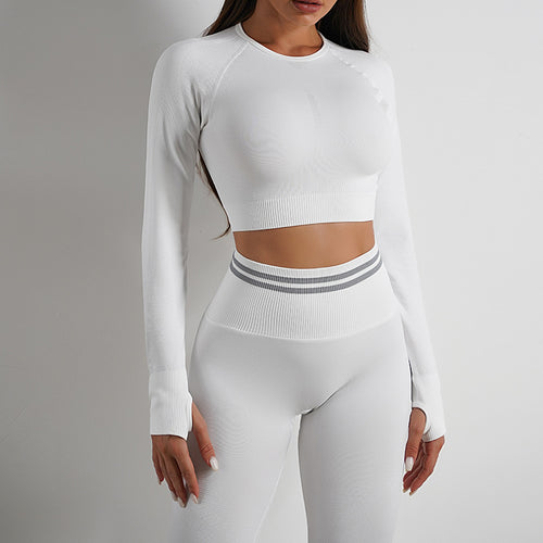 Designer Tracksuits Women 2 Piece Sets Yoga Set Sexy Sleeveless Tank Top Long Sleeve Jacket Slim Trousers Sweatsuit For Autumn Winter
